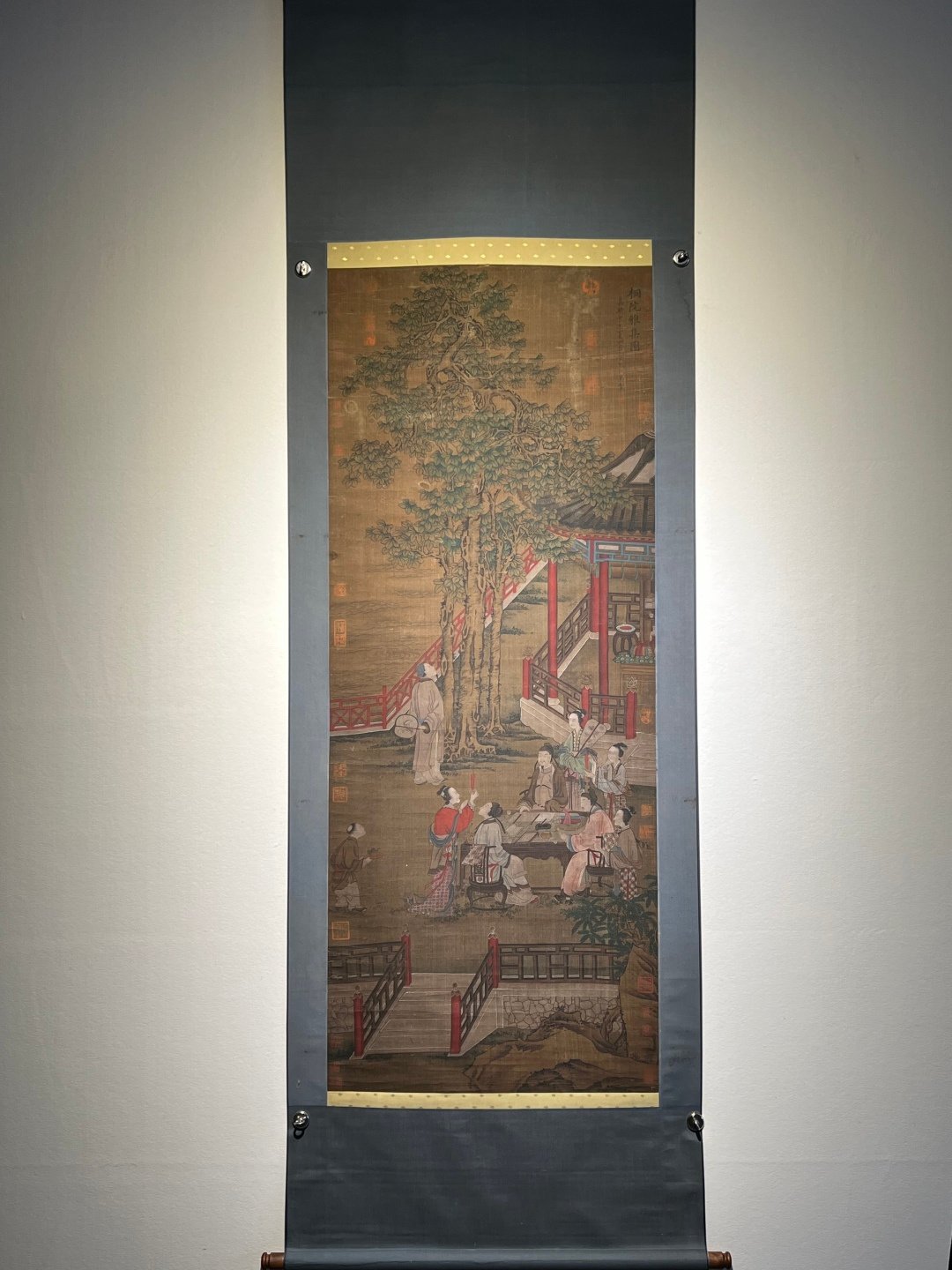 Chinese scroll painting Qiu Ying