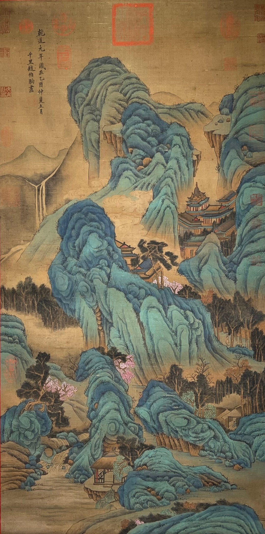 Chinese scroll painting Zhao Boju