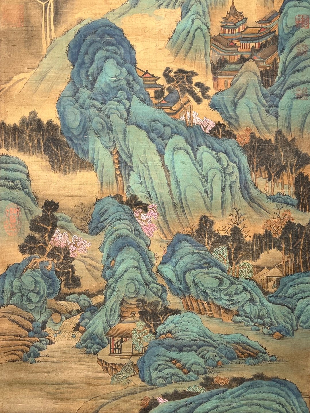 Chinese scroll painting Zhao Boju