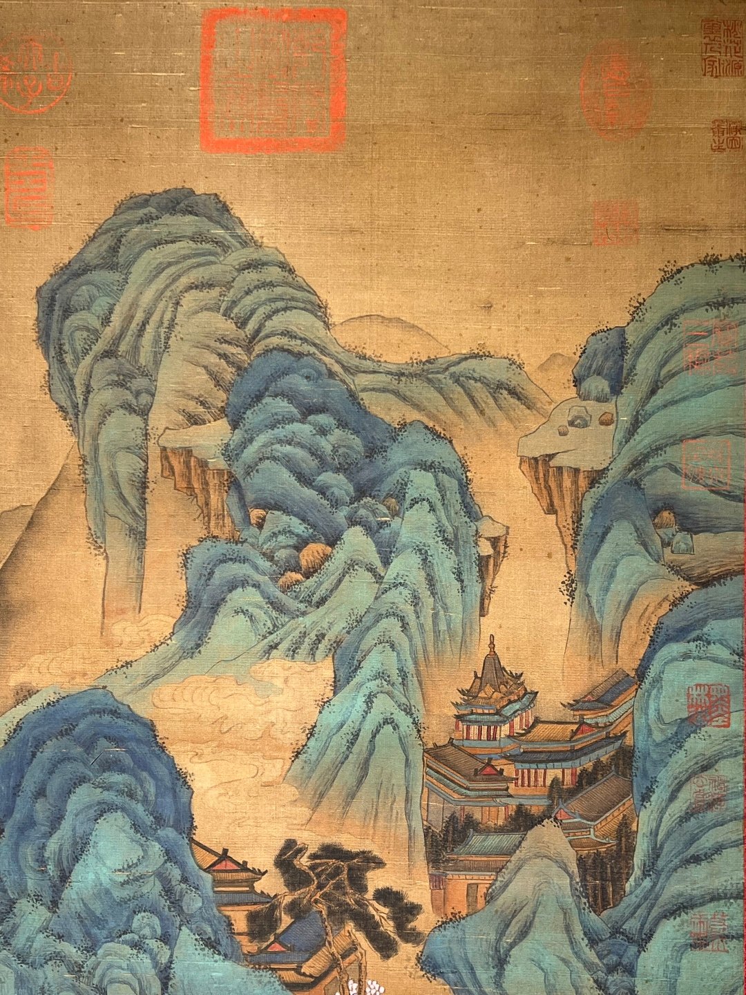 Chinese scroll painting Zhao Boju