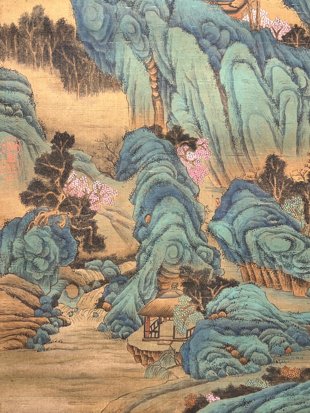Chinese scroll painting Zhao Boju