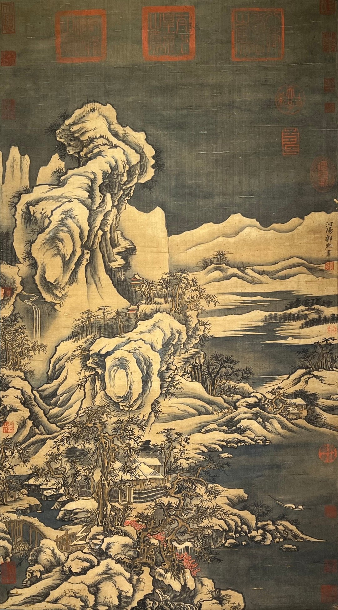 Chinese scroll painting Guo Xi