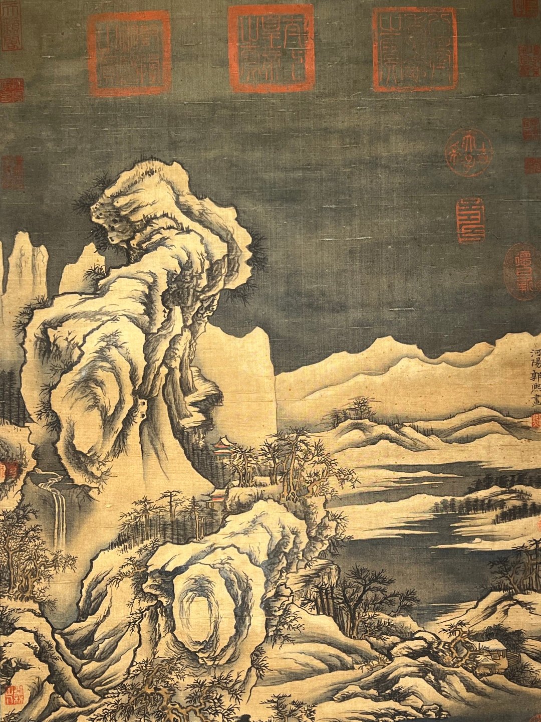 Chinese scroll painting Guo Xi