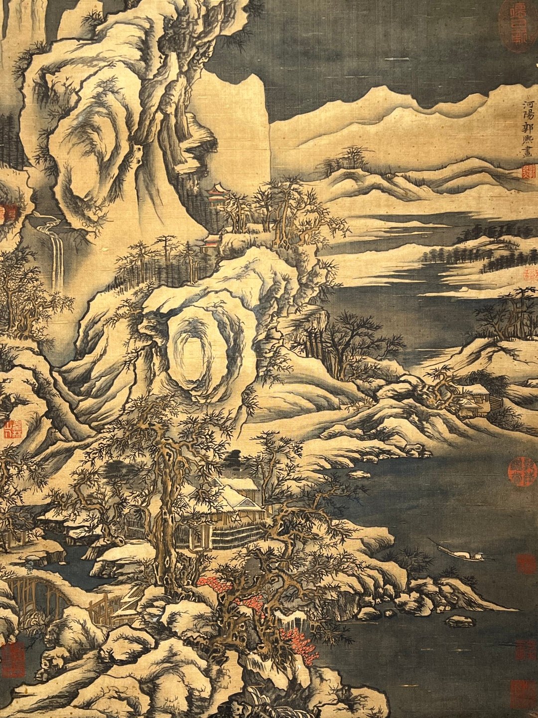 Chinese scroll painting Guo Xi
