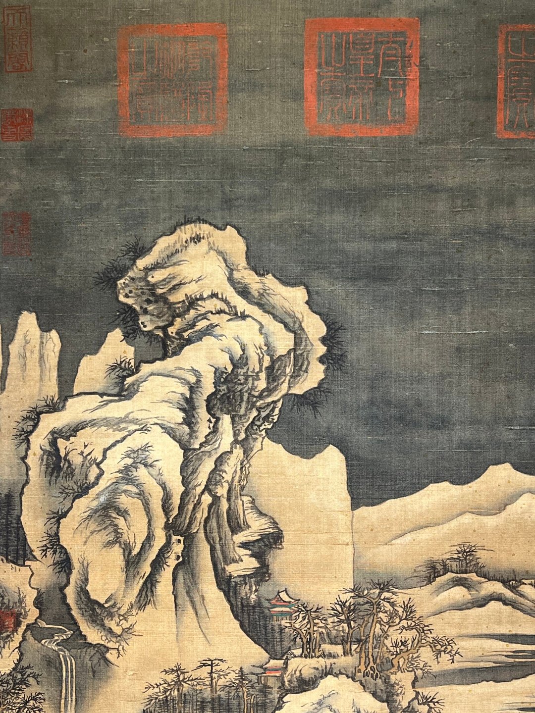 Chinese scroll painting Guo Xi