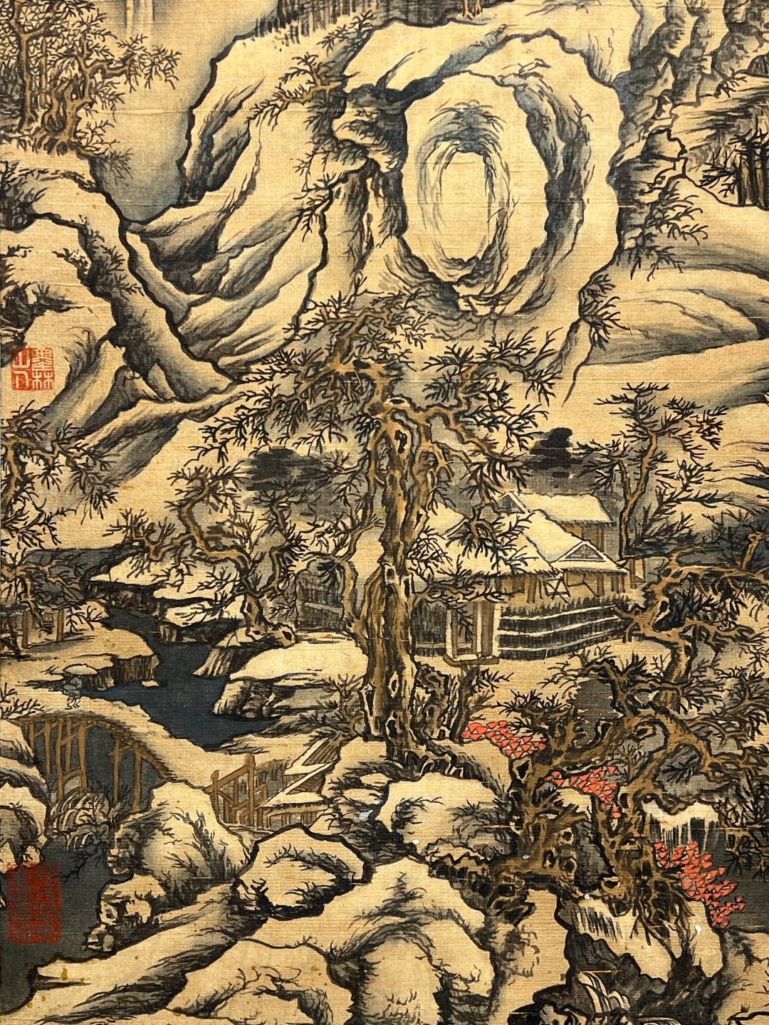Chinese scroll painting Guo Xi