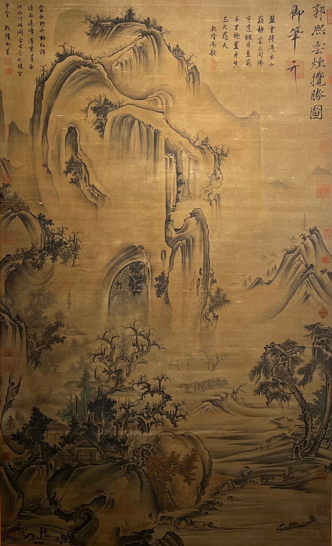 Chinese scroll painting Guo Xi