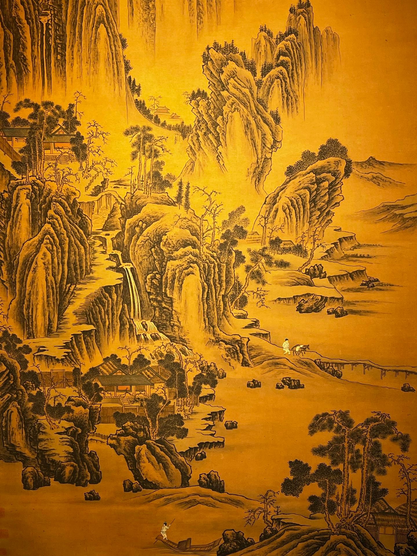 Chinese scroll painting Jinghao