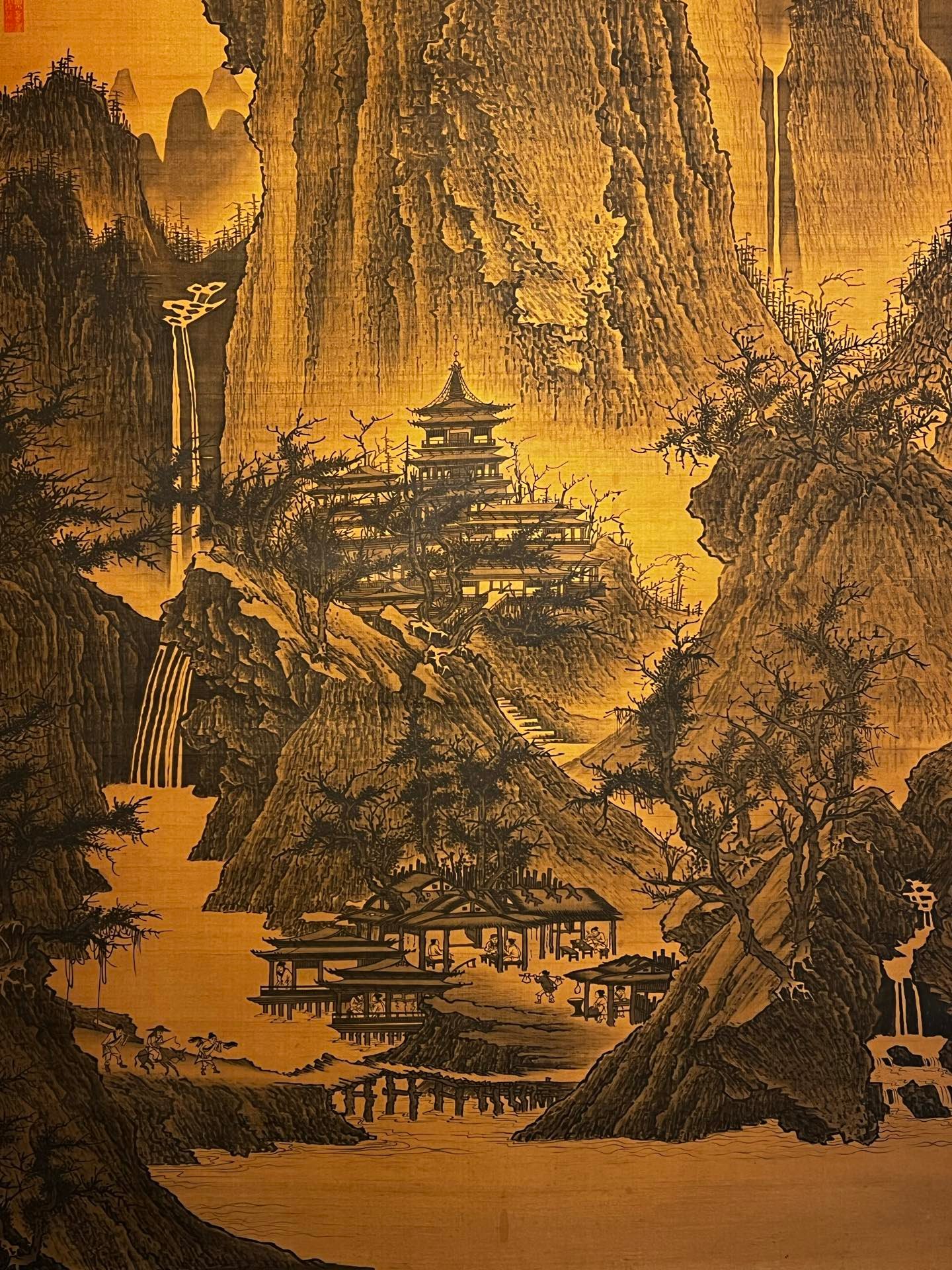 Chinese scroll painting Qi Baishi