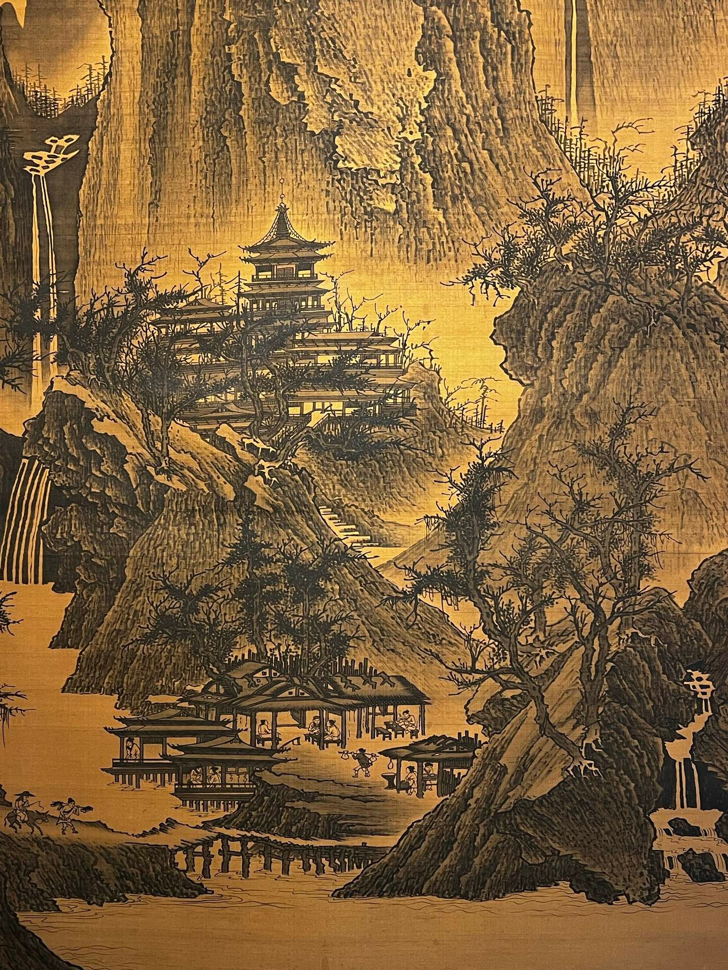 Chinese scroll painting Qi Baishi