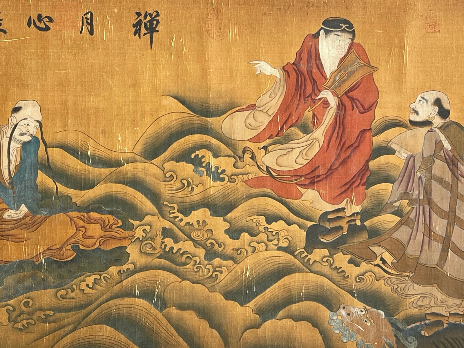 Chinese scroll painting Li Longmian