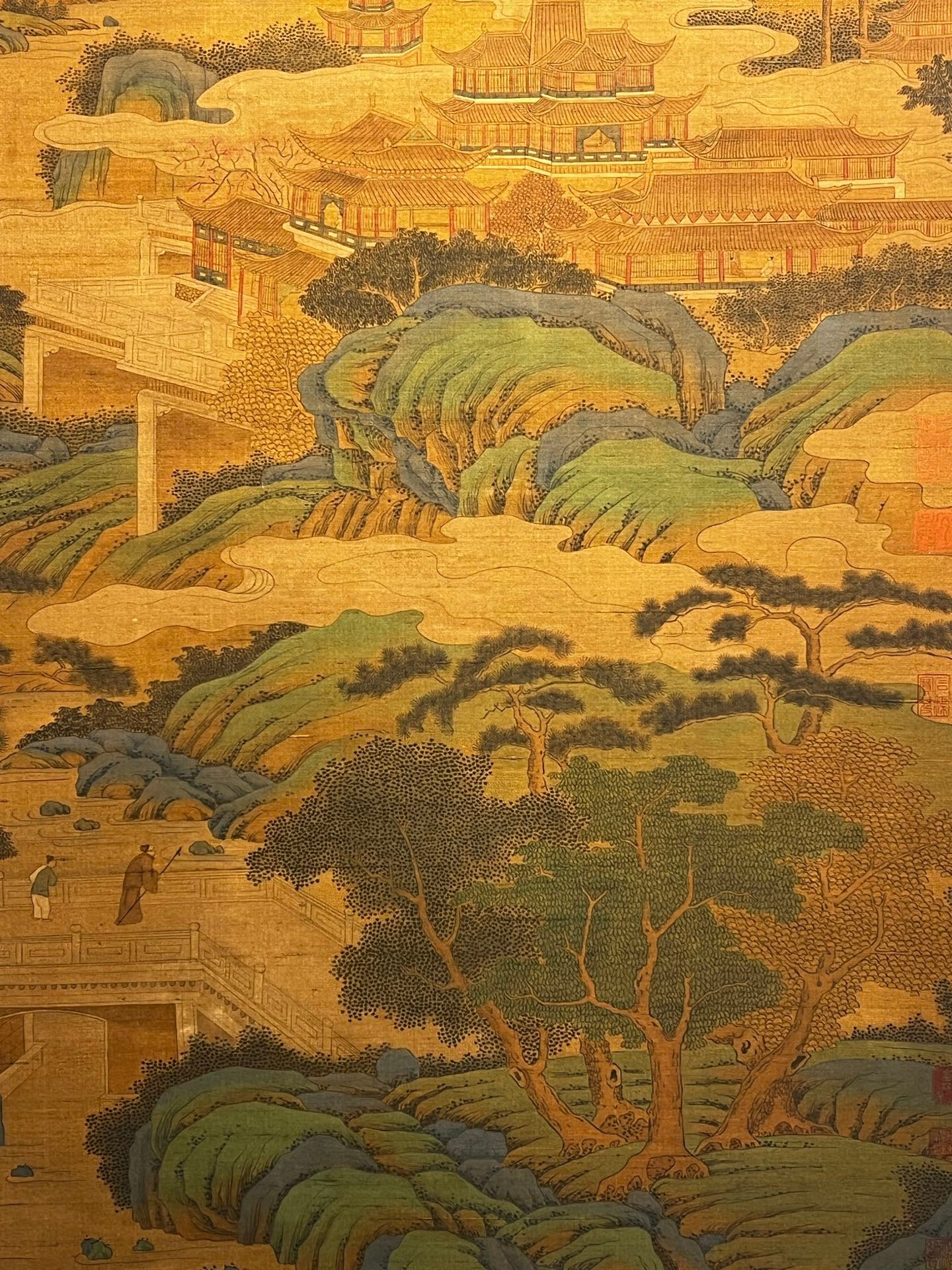 Chinese scroll painting Zhao Mengfu