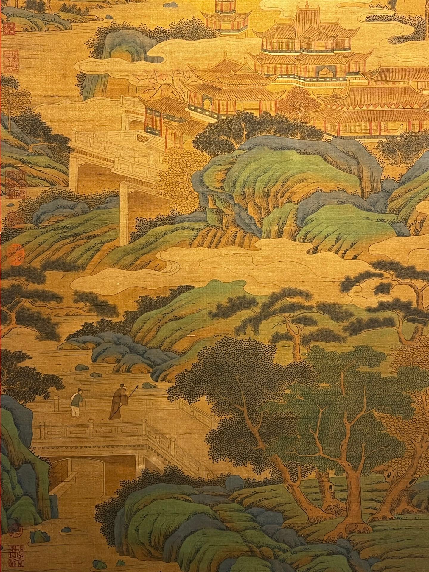 Chinese scroll painting Zhao Mengfu