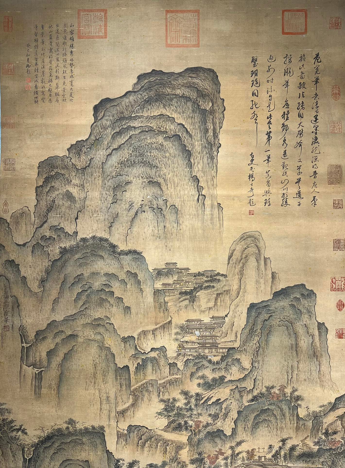 Chinese scroll painting Fan Kuan
