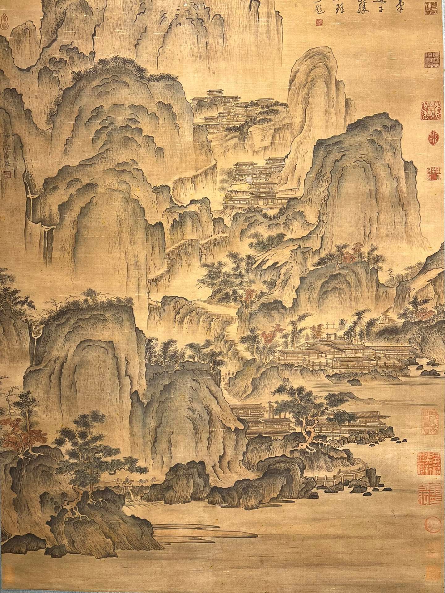 Chinese scroll painting Fan Kuan