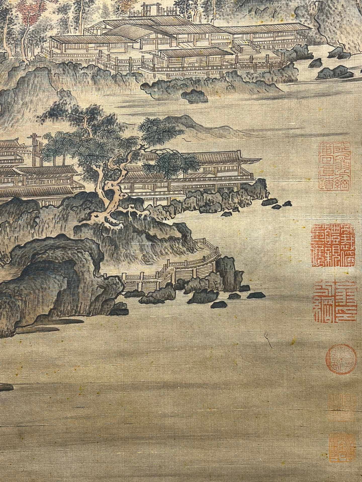 Chinese scroll painting Fan Kuan