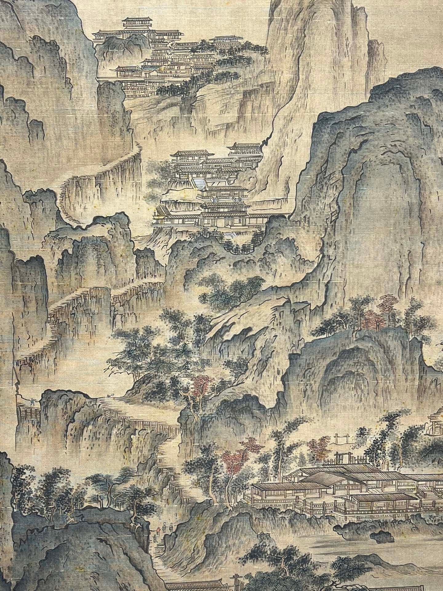 Chinese scroll painting Fan Kuan