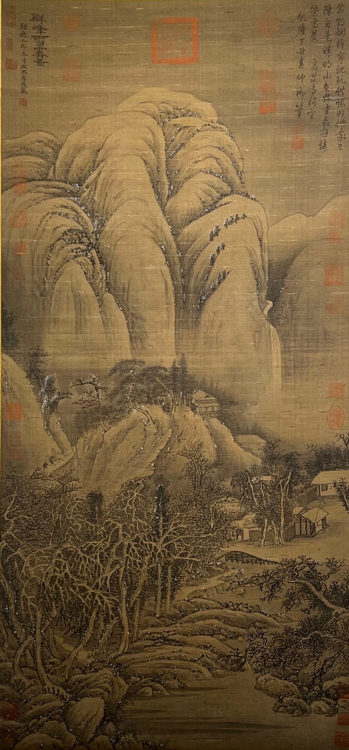 Chinese scroll painting Li Cheng