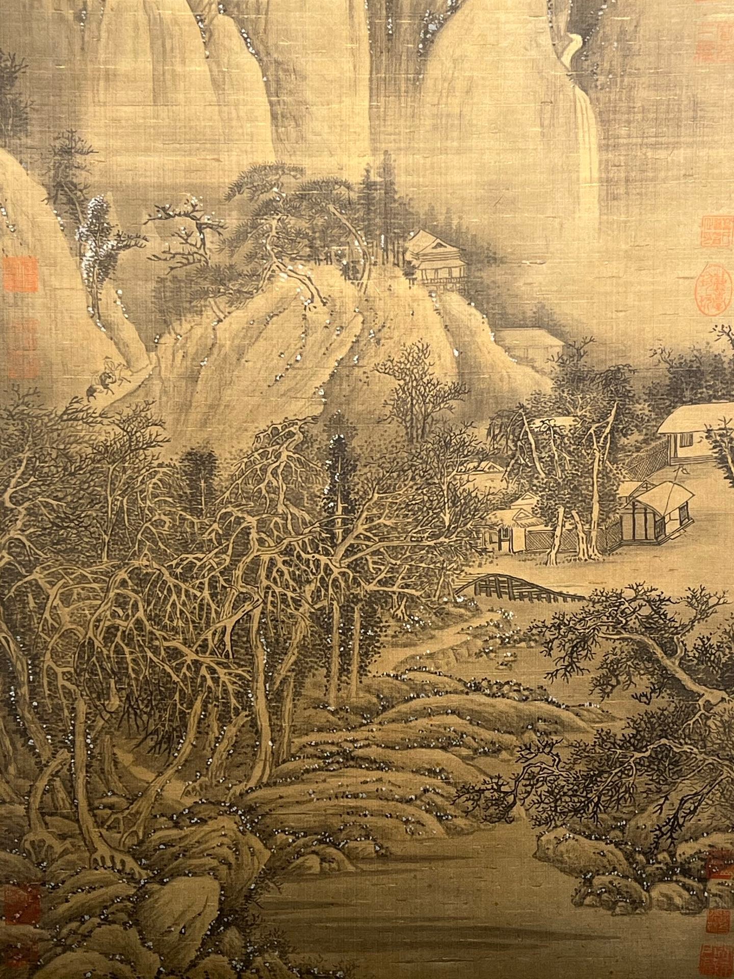 Chinese scroll painting Li Cheng