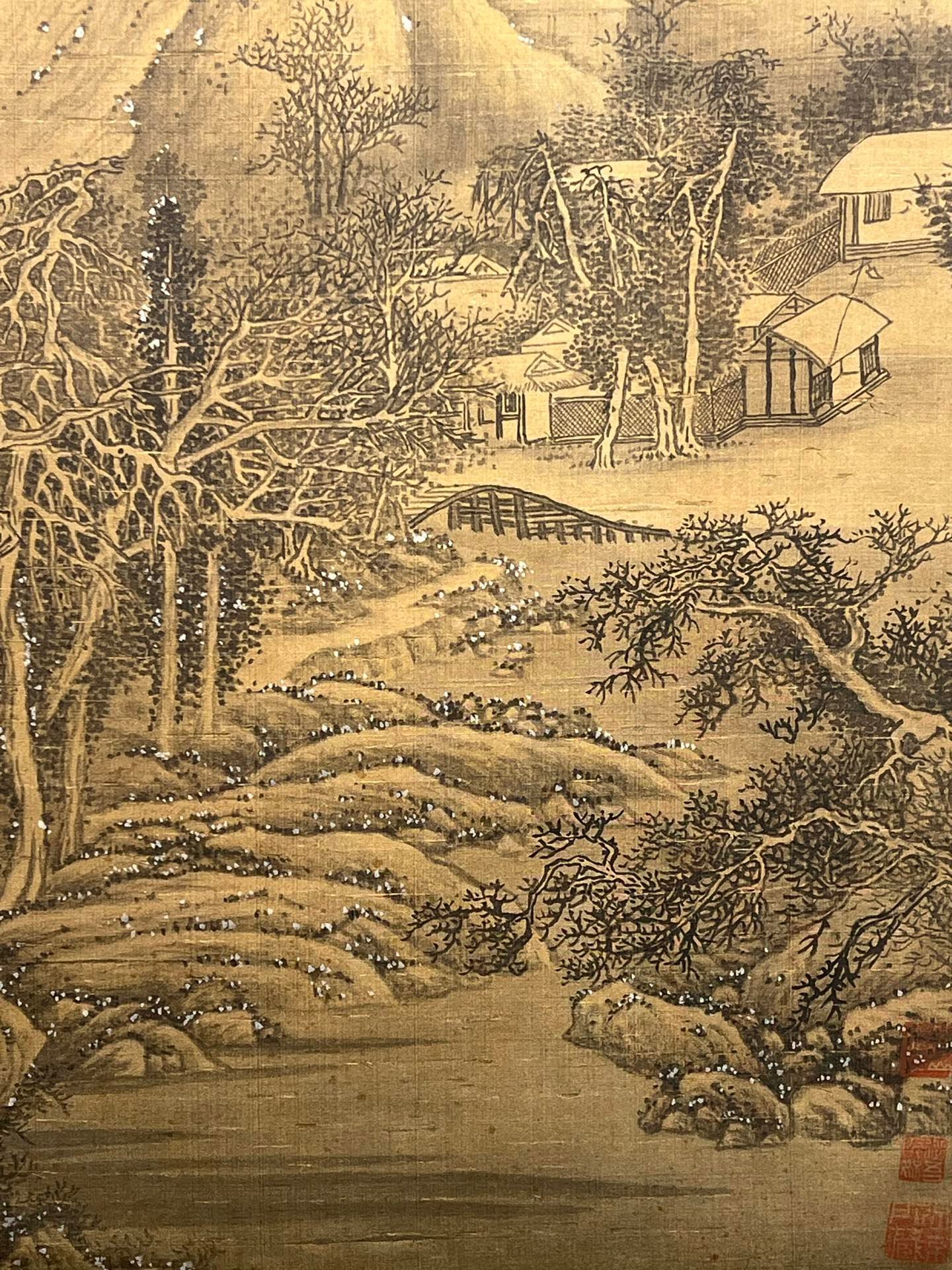 Chinese scroll painting Li Cheng