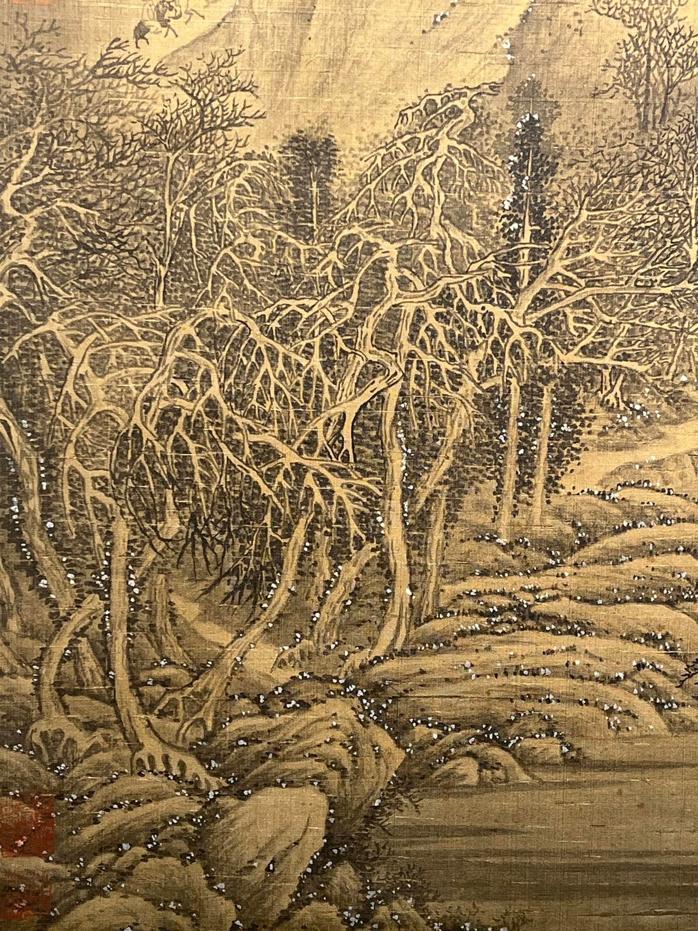 Chinese scroll painting Li Cheng