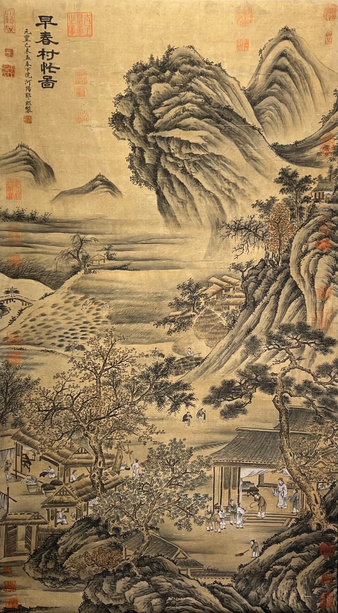Chinese scroll painting Guo Xi