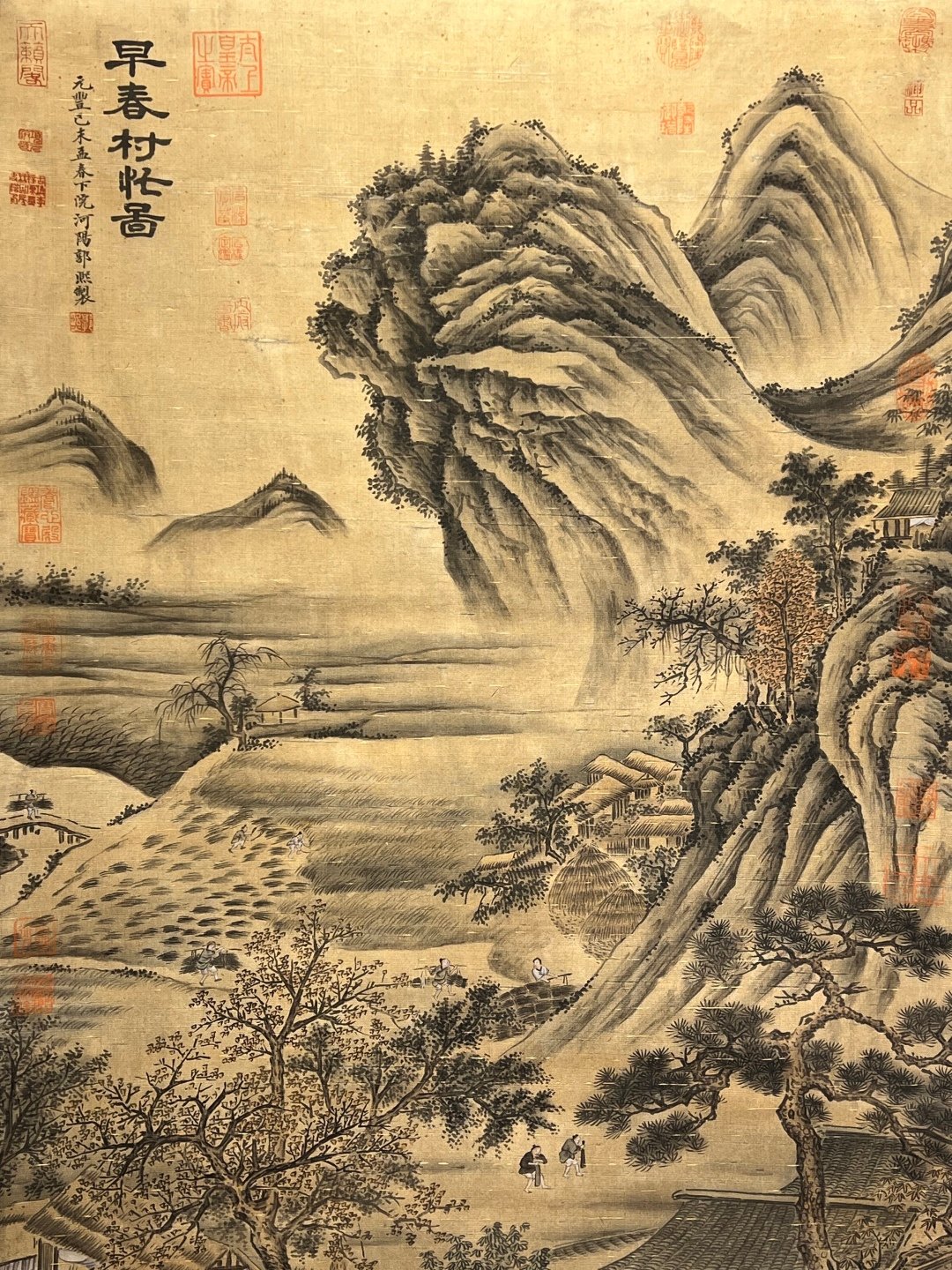 Chinese scroll painting Guo Xi