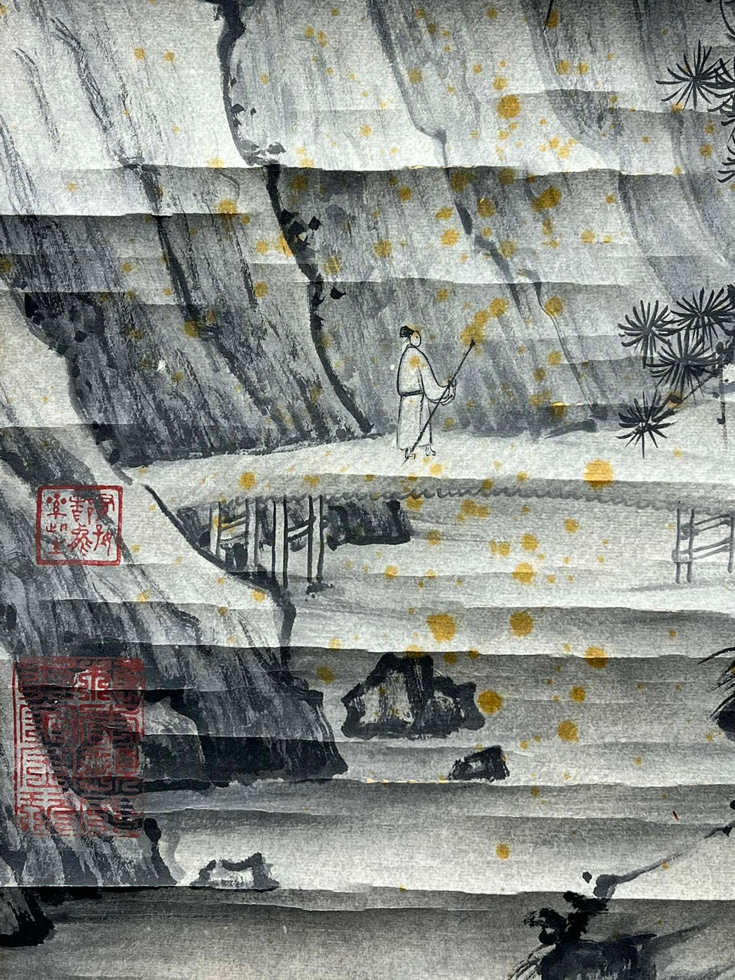 Chinese scroll painting Guo Xi
