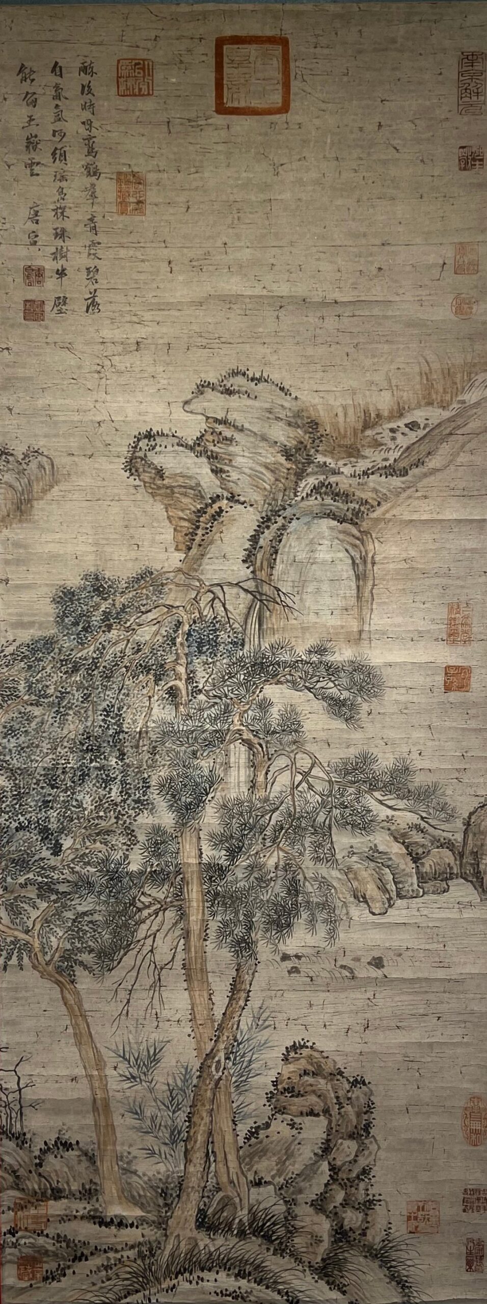Chinese scroll painting Tang Yin