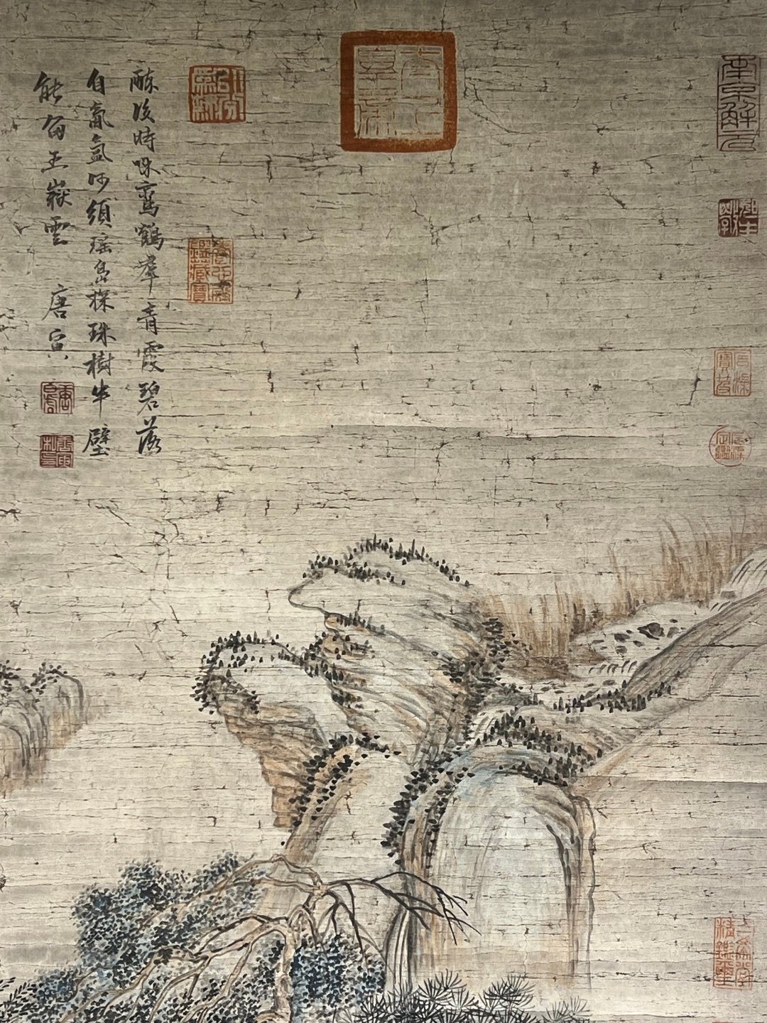 Chinese scroll painting Tang Yin