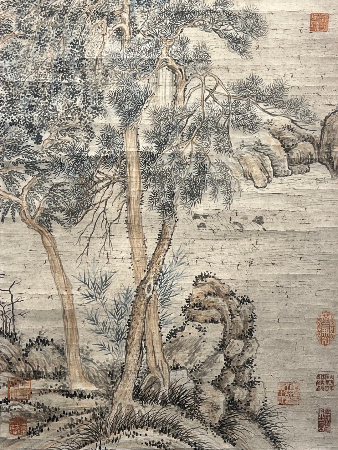Chinese scroll painting Tang Yin