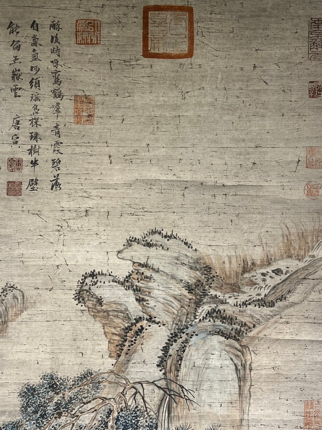 Chinese scroll painting Tang Yin