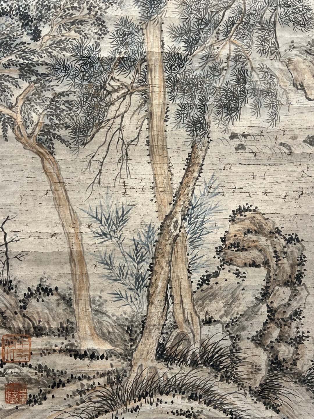 Chinese scroll painting Tang Yin
