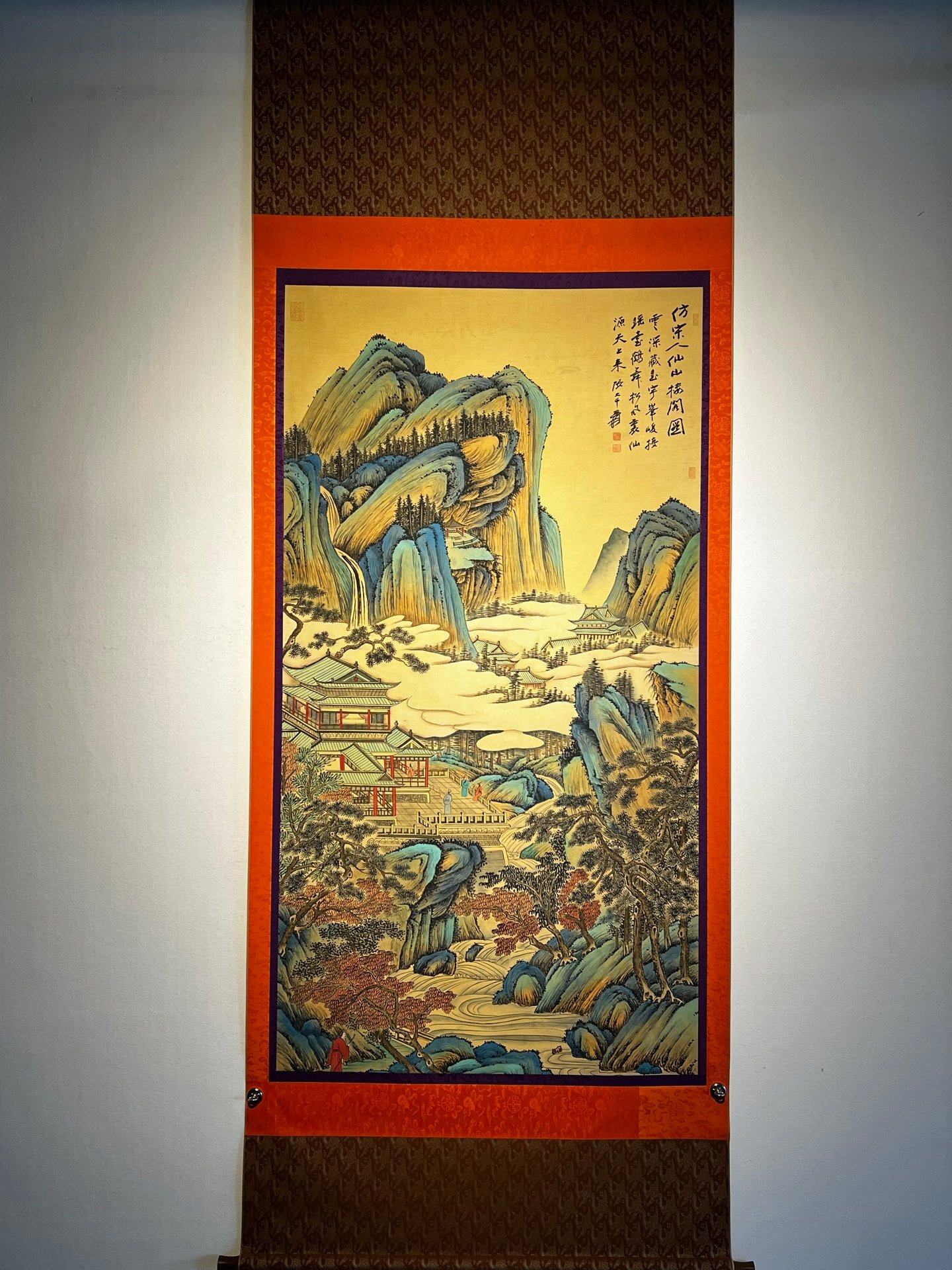 Chinese scroll painting Zhang Daqian