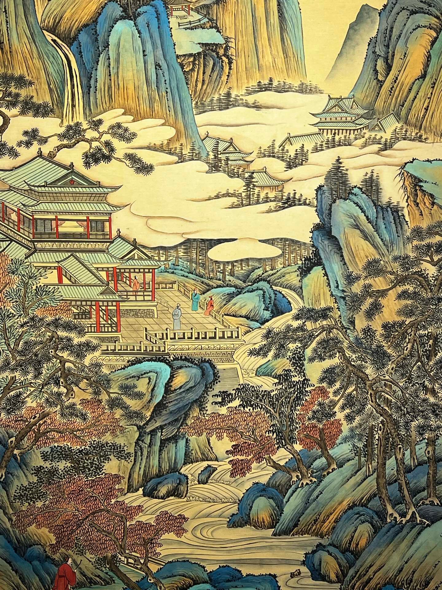 Chinese scroll painting Zhang Daqian