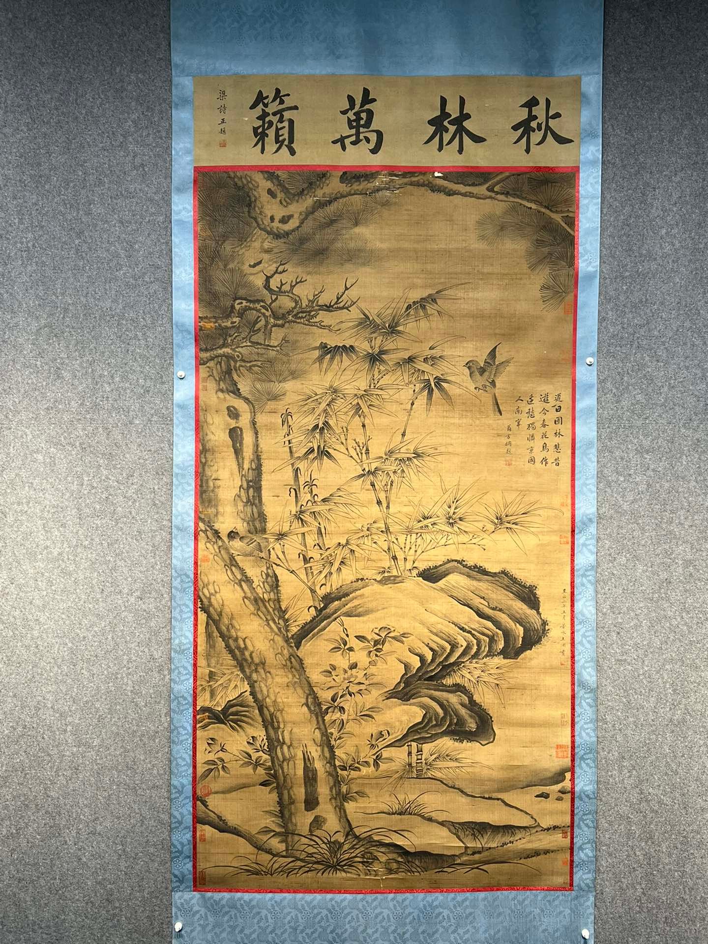 Chinese scroll painting Wang Yuan