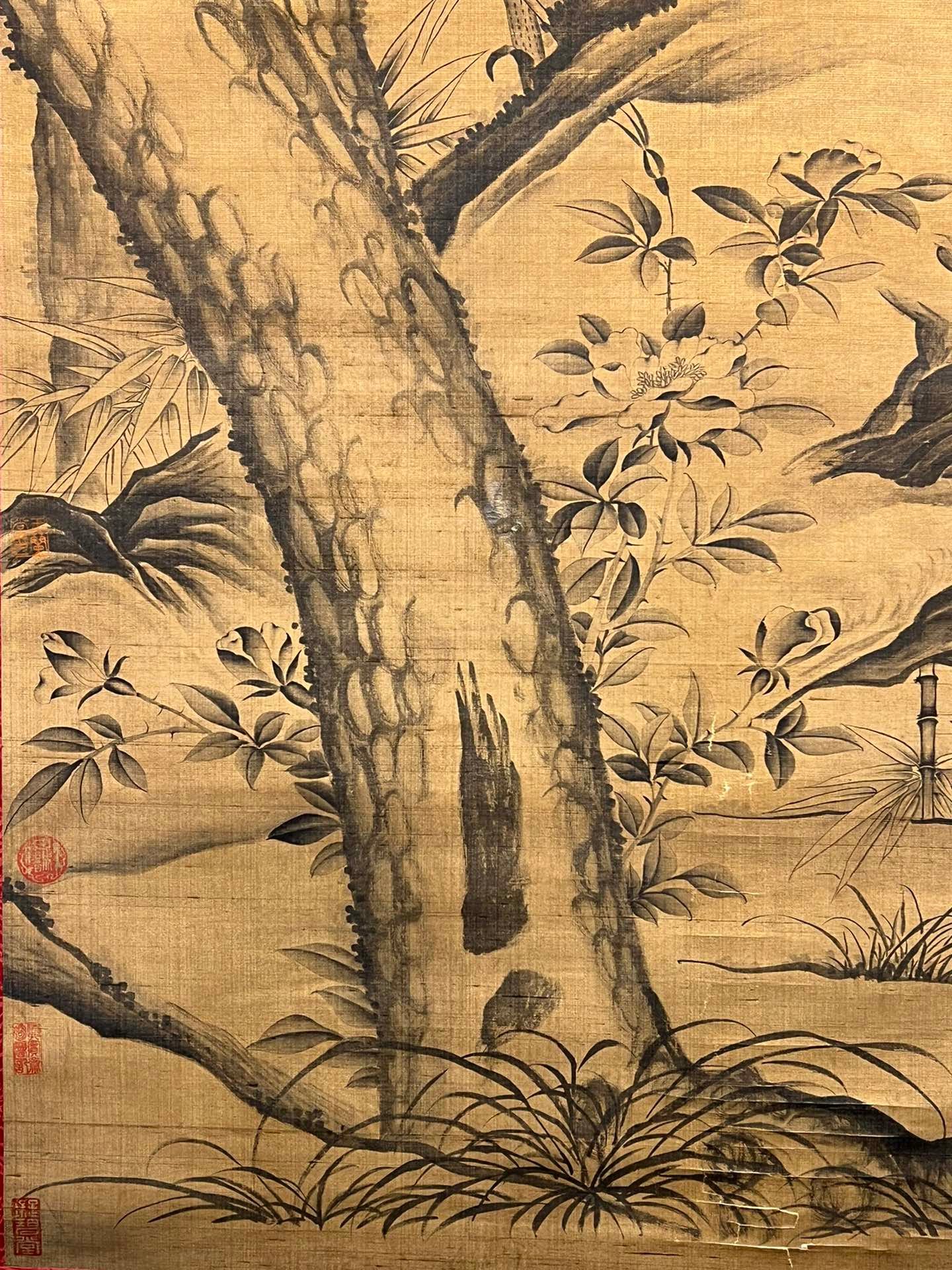 Chinese scroll painting Wang Yuan
