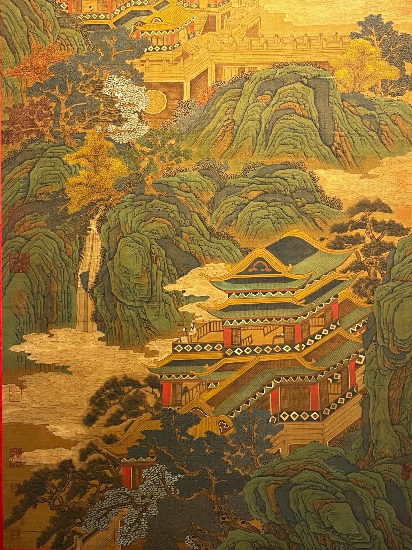Chinese scroll painting Zhao Mengfu