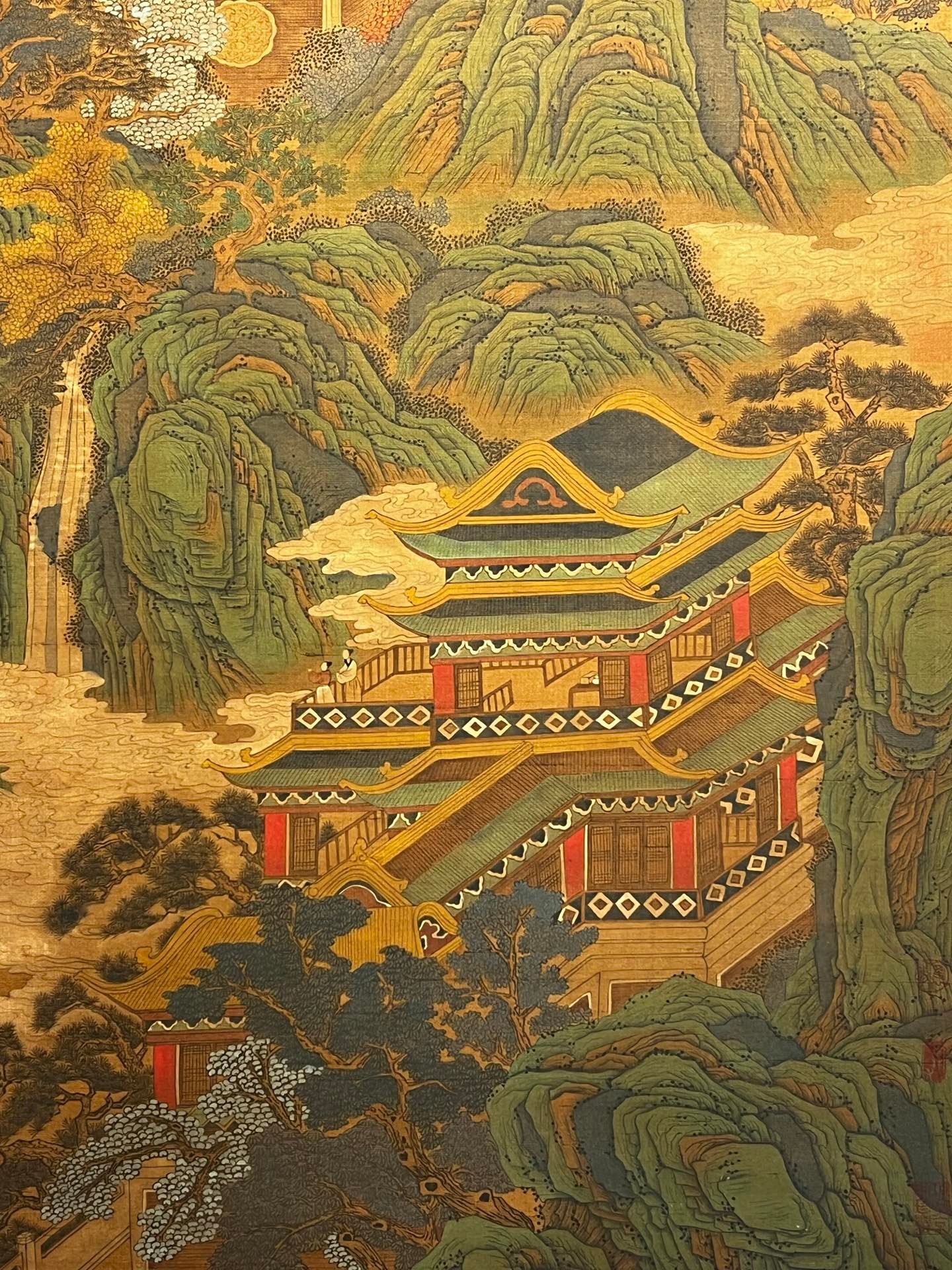Chinese scroll painting Zhao Mengfu