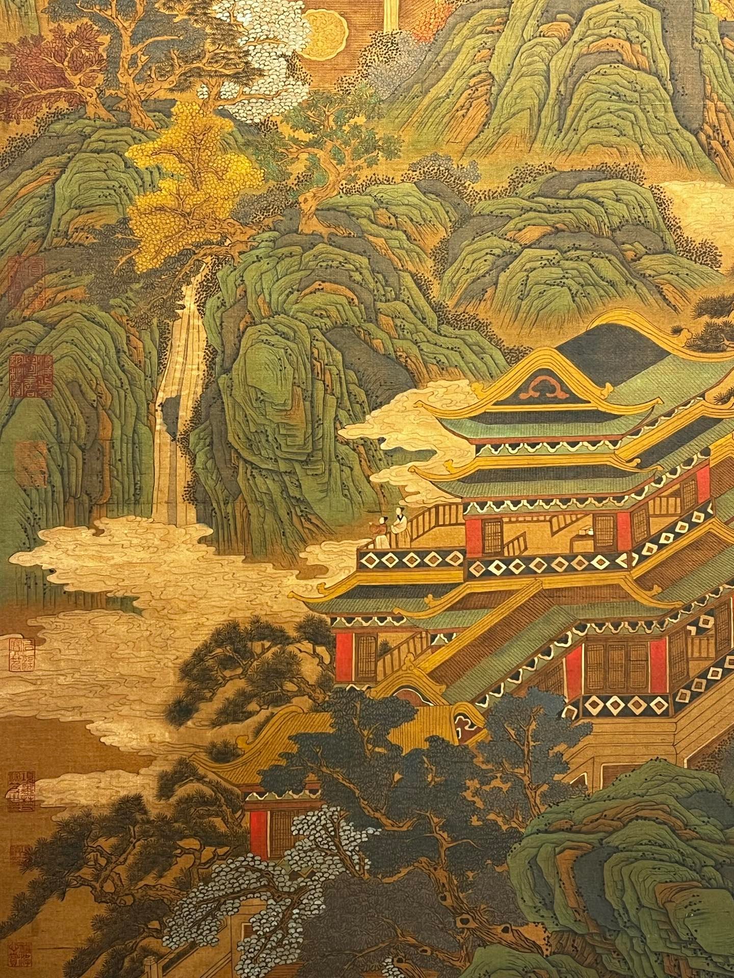 Chinese scroll painting Zhao Mengfu