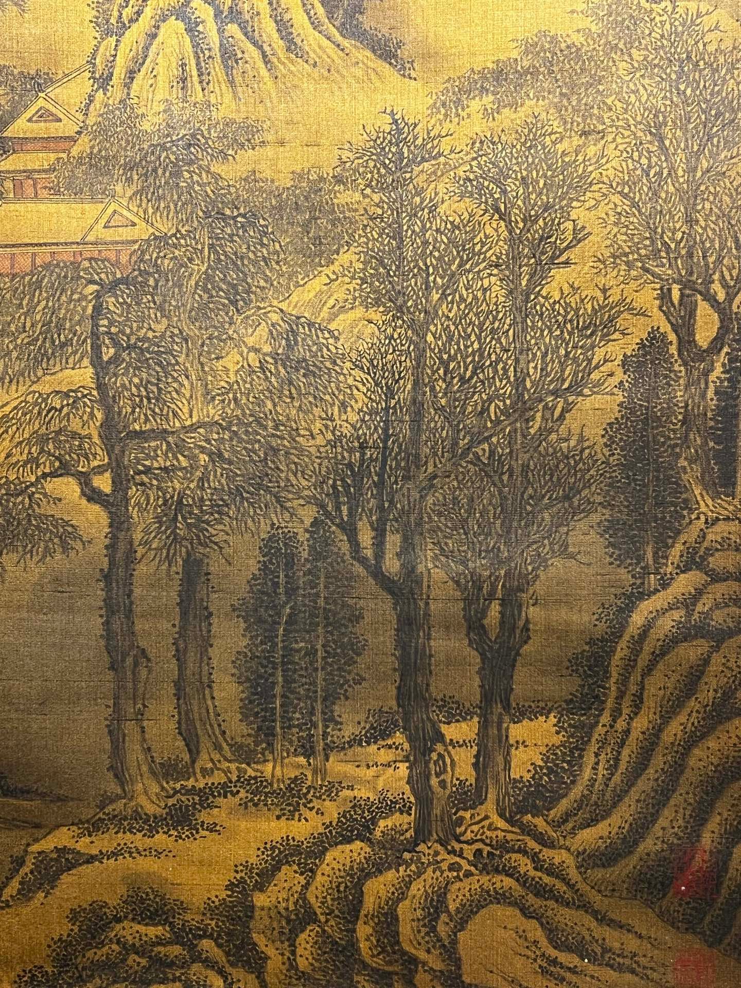 Chinese scroll painting Tang Taizong