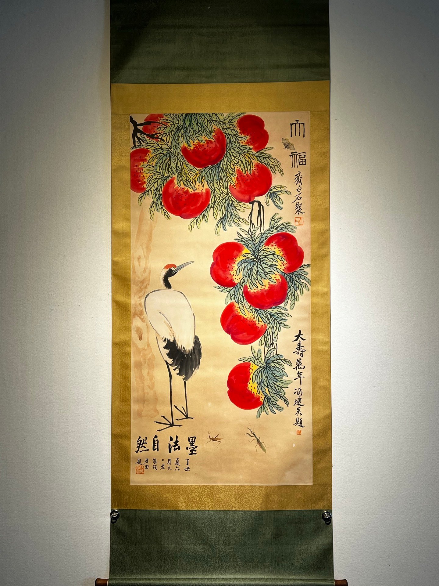 Chinese scroll painting Qi Baishi