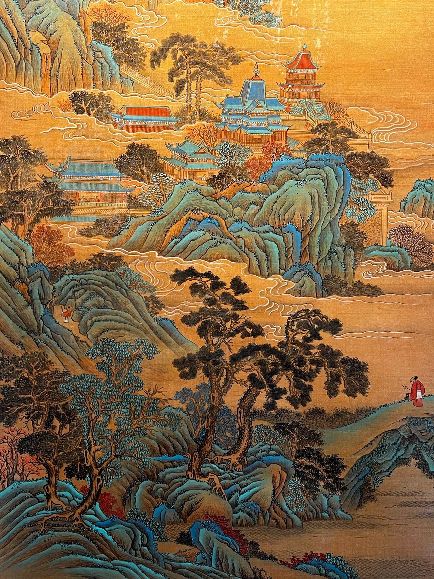 Chinese scroll painting Qiu Ying