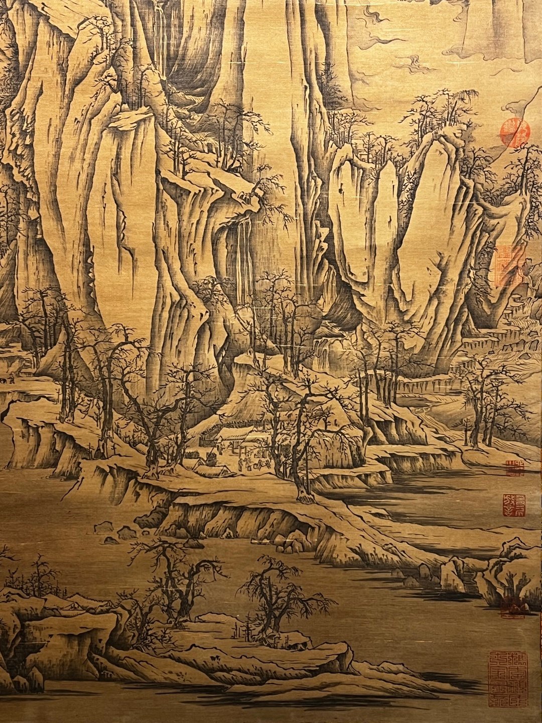 Chinese scroll painting Guo Xi