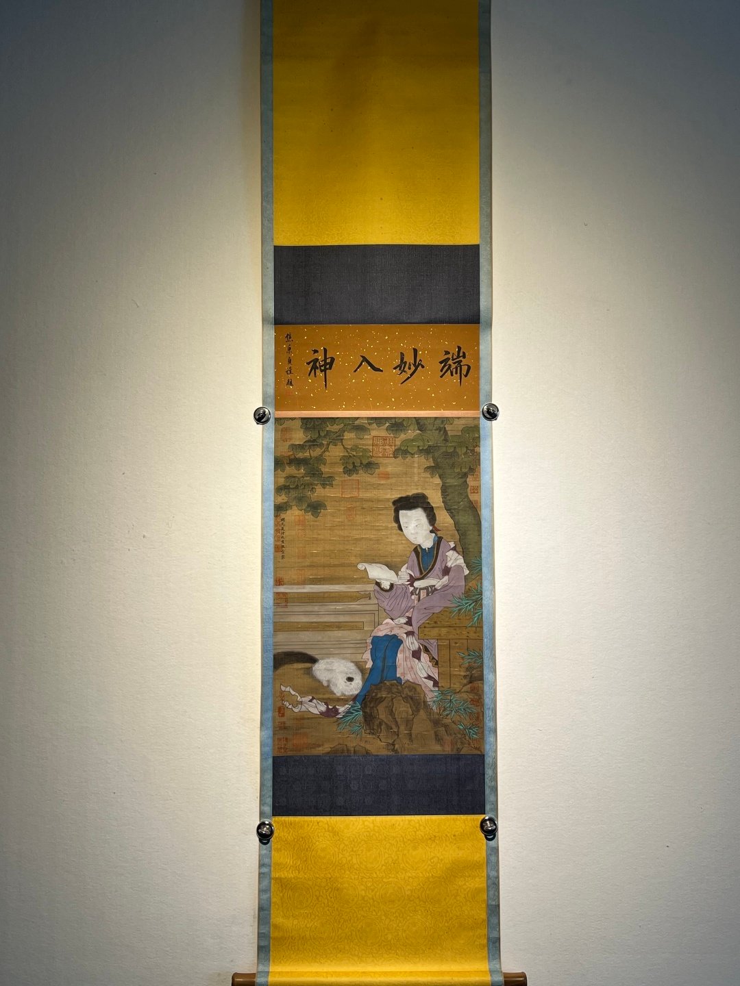 Chinese scroll painting Zhang Xuan