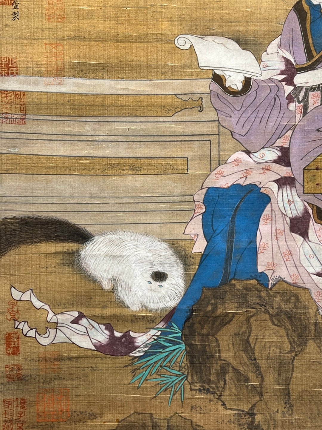 Chinese scroll painting Zhang Xuan