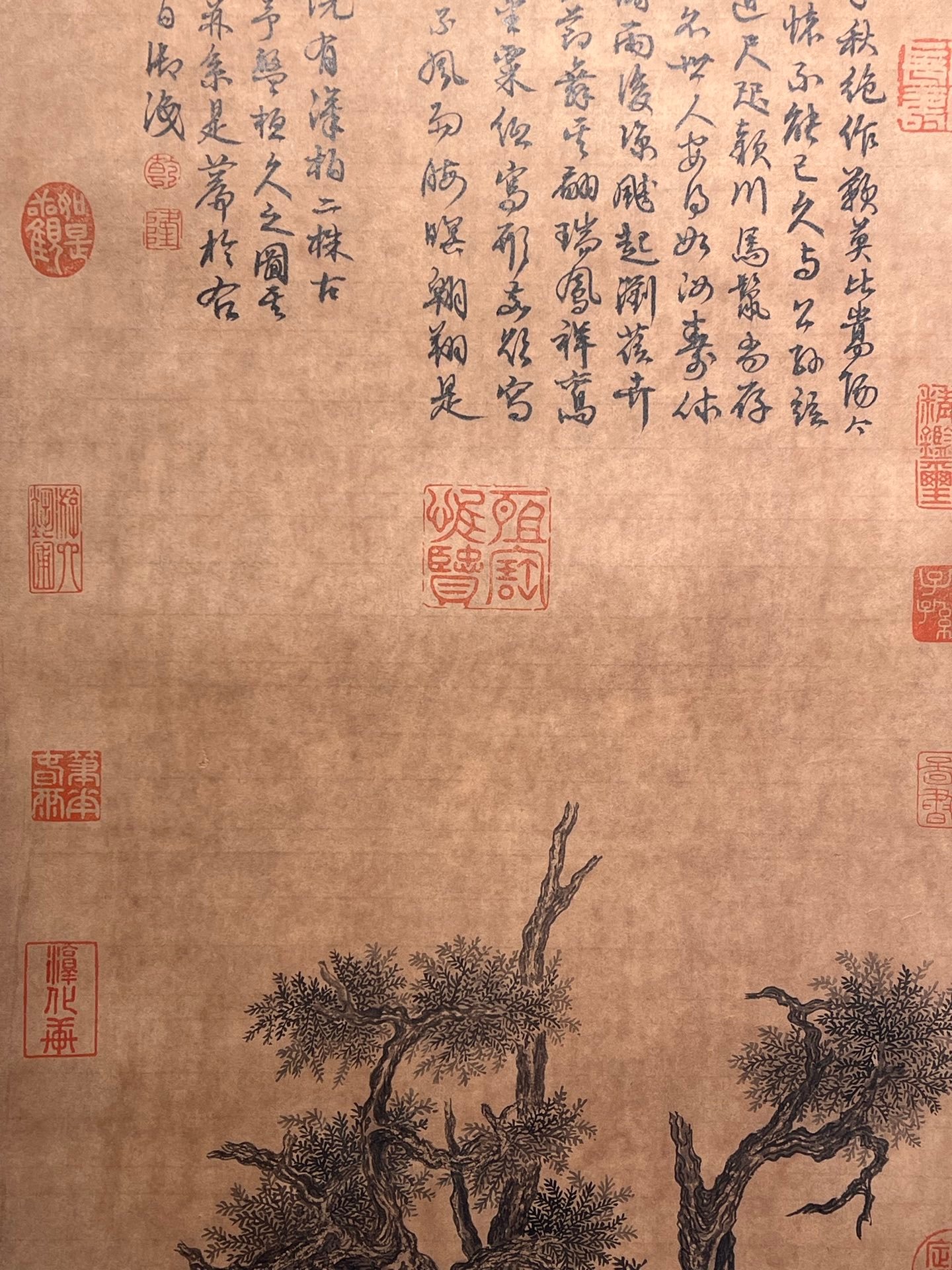 Chinese scroll painting Songyang Han Baitu