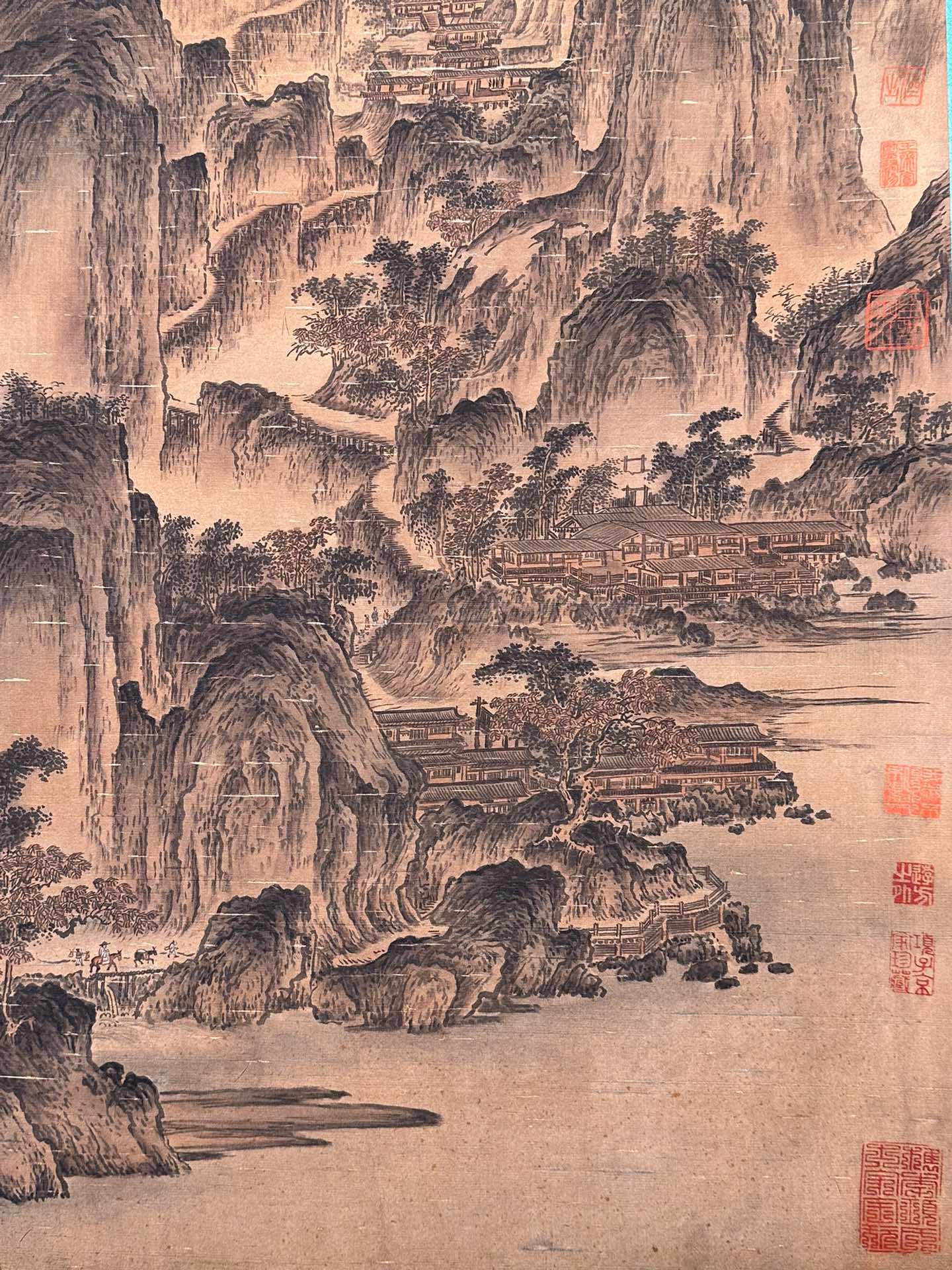Chinese scroll painting Wang Wei