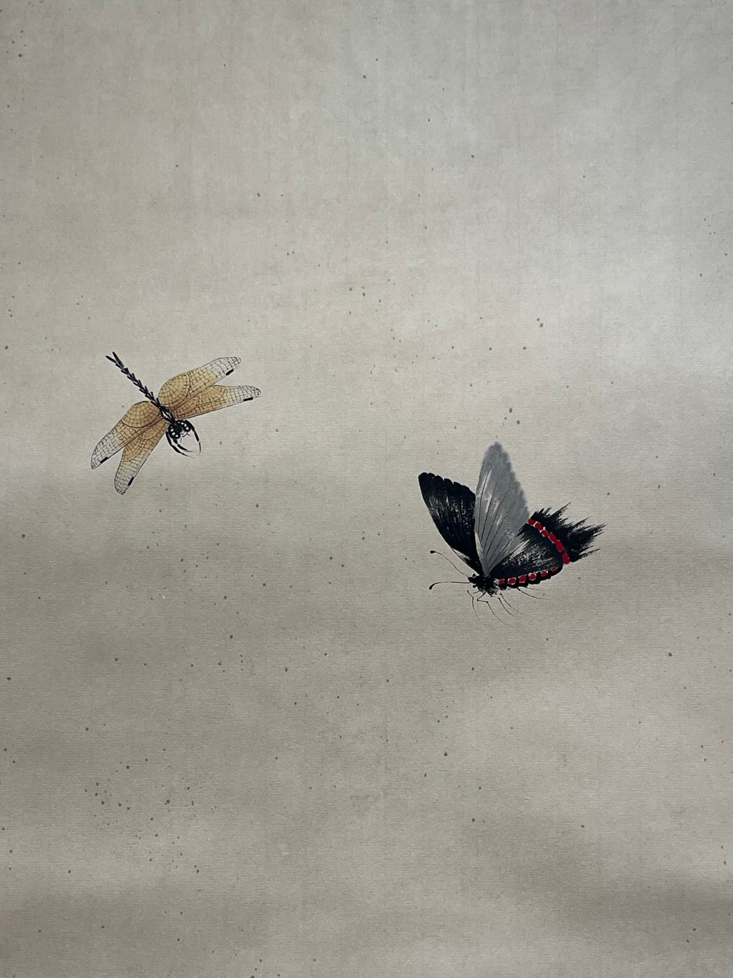 Chinese scroll painting Qi Baishi