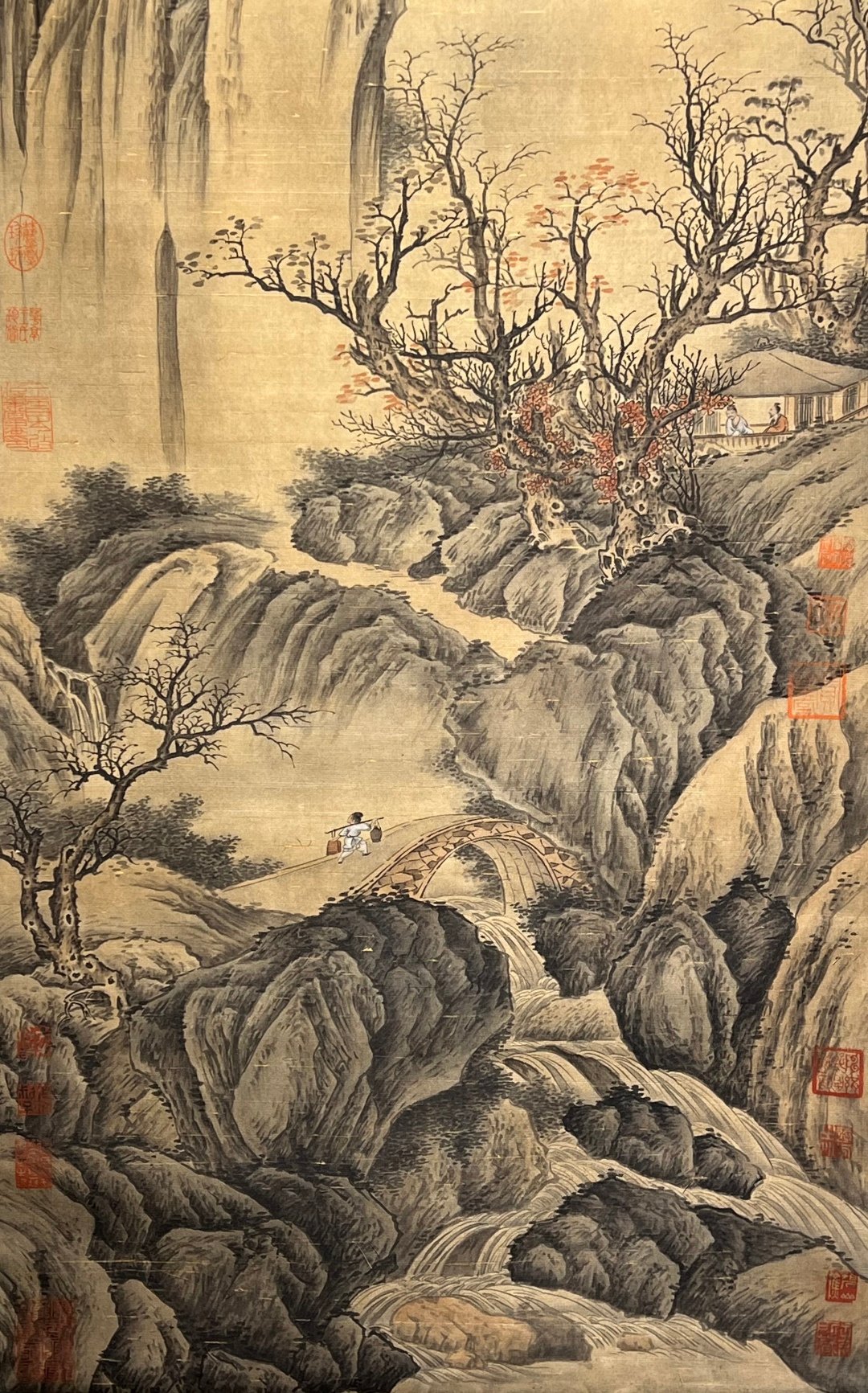 Chinese scroll painting Giant Rang